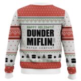 Hooktab Happy Holidays Dunder Mifflin The Office Ugly Christmas Sweater