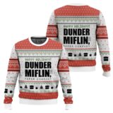Hooktab Happy Holidays Dunder Mifflin The Office Ugly Christmas Sweater