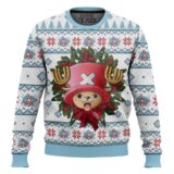 Hooktab Happy Tony Tony Chopper One Piece Ugly Christmas Sweater