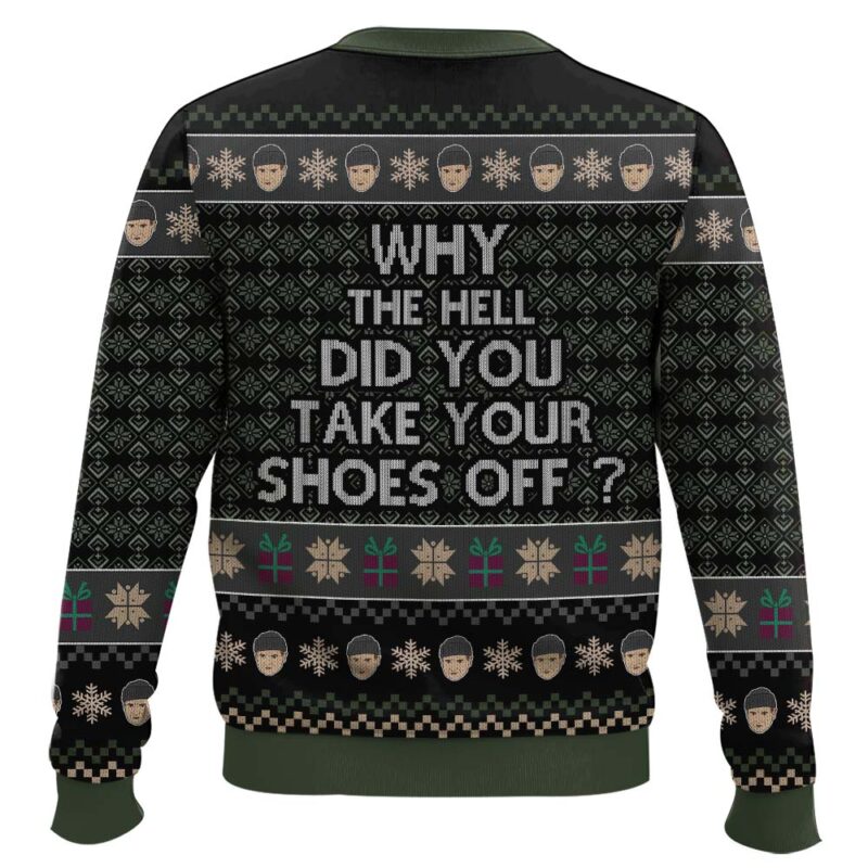 Hooktab Harry Lyme Home Alone Ugly Christmas Sweater Hooktab Harry Lyme Home Alone Ugly Christmas Sweater