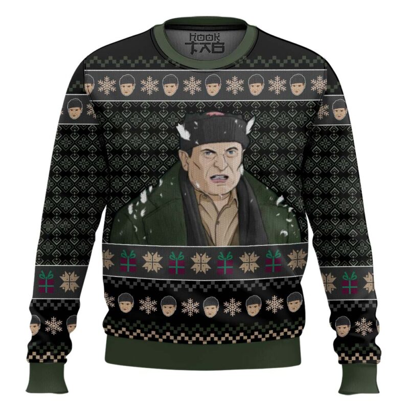 Hooktab Harry Lyme Home Alone Ugly Christmas Sweater