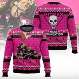 Hooktab Hart Foundation WWE Ugly Christmas Sweater