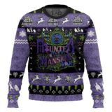 Hooktab Haunted Mansion Ugly Christmas Sweater