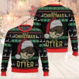Hooktab Have A Christmas Like No Otter Ugly Christmas Sweater