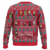 Hooktab Have A Marvelous Chritsmas Marvel Ugly Christmas Sweater