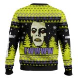 Hooktab Hawk Tuah The Exorcist Ugly Christmas Sweater