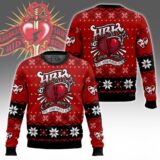 Hooktab HBK The Heartbreak Kid Shawn Michaels WWE Ugly Christmas Sweater