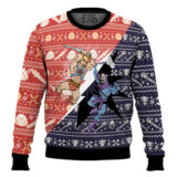 Hooktab He-man Vs. Skeletor Masters Of The Universe Ugly Christmas Sweater