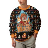 Hooktab Heat Miser I'm Too Much The Year Without a Santa Claus Ugly Christmas Sweater