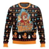 Hooktab Heat Miser I'm Too Much The Year Without a Santa Claus Ugly Christmas Sweater