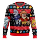Hooktab Heat Miser & Snow Miser The Year Without a Santa Claus Ugly Christmas Sweater