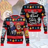 Hooktab Heat Miser & Snow Miser The Year Without a Santa Claus Ugly Christmas Sweater