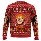 Hooktab Heat Miser The Year Without a Santa Claus Ugly Christmas Sweater