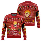 Hooktab Heat Miser The Year Without a Santa Claus Ugly Christmas Sweater