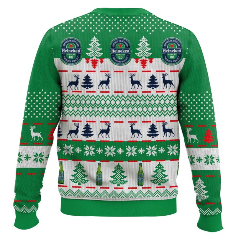 Hooktab Heineken Zero Ugly Christmas Sweater Hooktab Heineken Zero Ugly Christmas Sweater