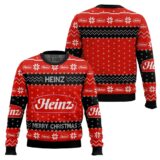 Hooktab Heinz Ketchup Ugly Christmas Sweater