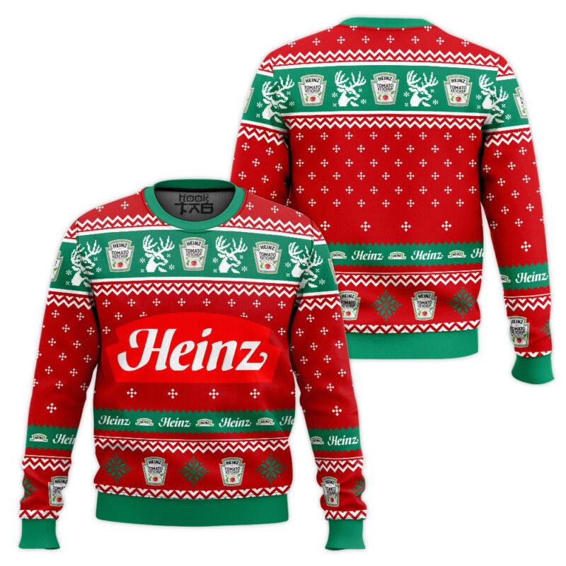 Hooktab Heinz Ugly Christmas Sweater Hooktab Heinz Ugly Christmas Sweater