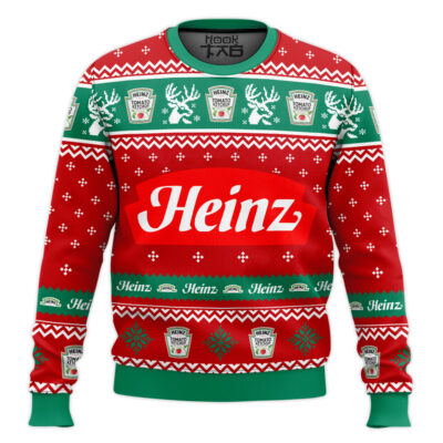 Hooktab Heinz Ugly Christmas Sweater