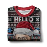 Hooktab Hello Santa Frank Reynolds Ugly Christmas Sweater