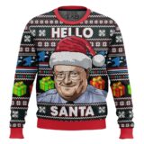 Hooktab Hello Santa Frank Reynolds Ugly Christmas Sweater