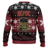 Hooktab Hells Bells AC/DC Ugly Christmas Sweater