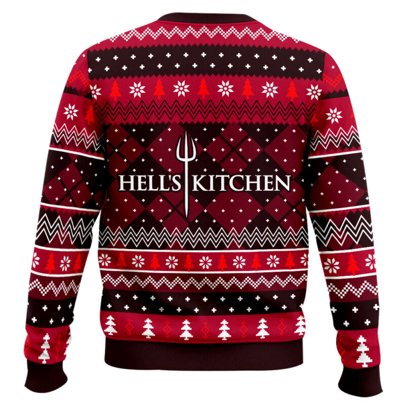 Hooktab Hell's Kitchen Ugly Christmas Sweater Hooktab Hell's Kitchen Ugly Christmas Sweater