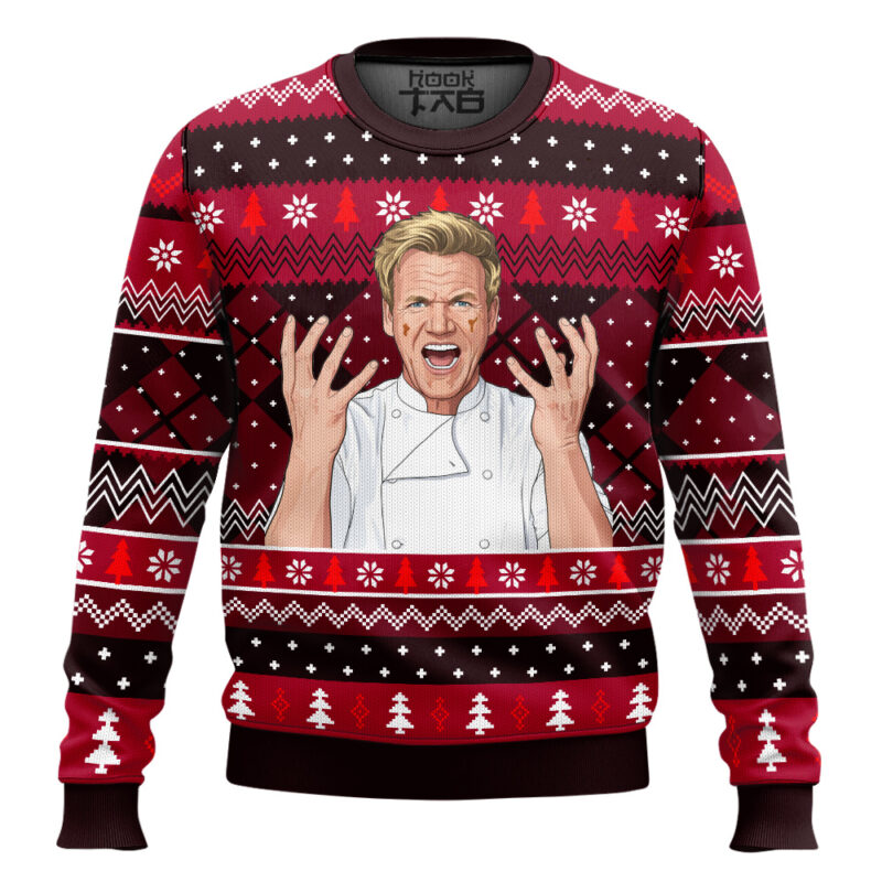 Hooktab Hell's Kitchen Ugly Christmas Sweater