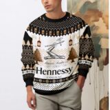 Hooktab Hennessy Very Special Cognac Ugly Christmas Sweater