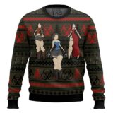 Hooktab Heroine Resident Evil Ugly Christmas Sweater