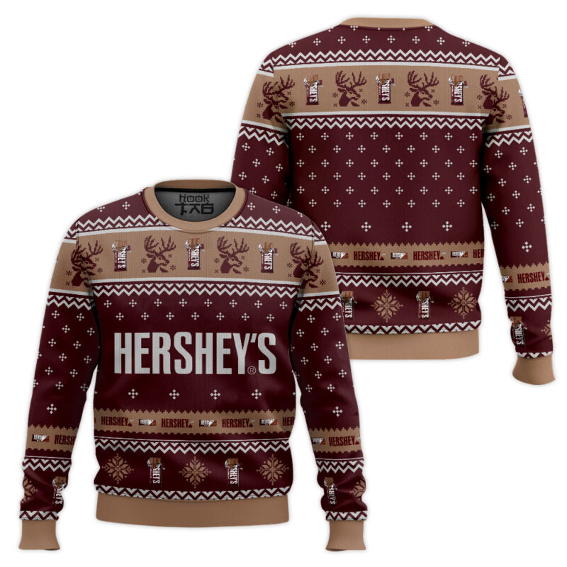 Hooktab Hershey's Ugly Christmas Sweater Hooktab Hershey's Ugly Christmas Sweater