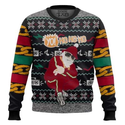 Hooktab Hip-hop Santa Ugly Christmas Sweater