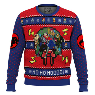 Hooktab Ho Ho Hoooo Thundercats Ugly Christmas Sweater