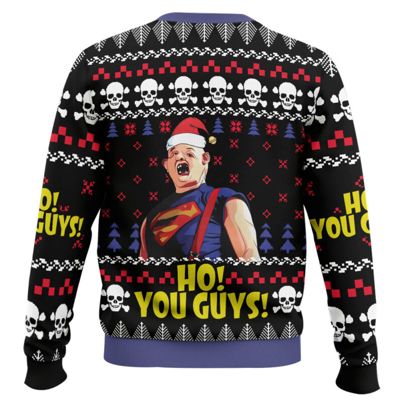 Hooktab Ho You Guys The Groonies Ugly Christmas Sweater Hooktab Ho You Guys The Groonies Ugly Christmas Sweater