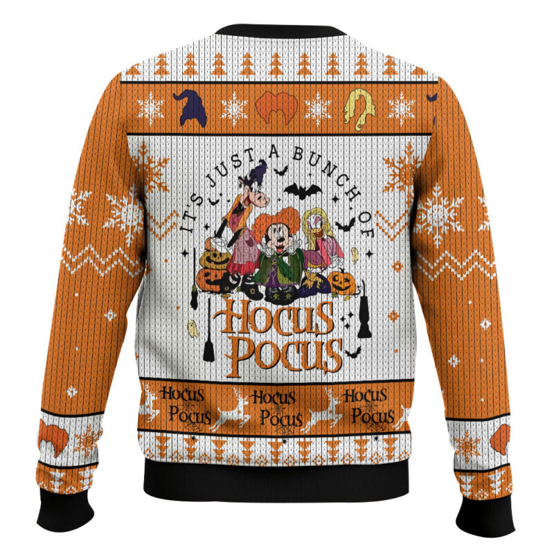 Hooktab Hocus Pocus Ugly Christmas Sweater Hooktab Hocus Pocus Ugly Christmas Sweater