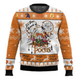 Hooktab Hocus Pocus Ugly Christmas Sweater