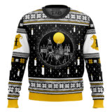 Hooktab Hogwart Night Ugly Christmas Sweater
