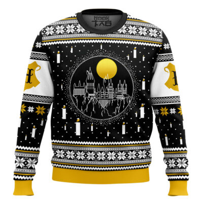 Hooktab Hogwart Night Ugly Christmas Sweater