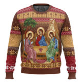 Hooktab Holy Trinity Ugly Christmas Sweater
