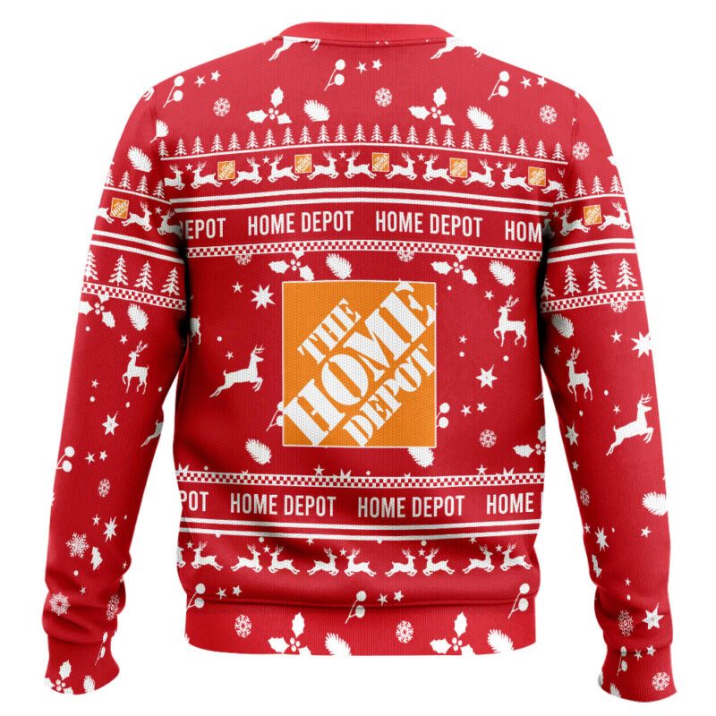 Hooktab Home Depot Premium Ugly Christmas Sweater Hooktab Home Depot Premium Ugly Christmas Sweater