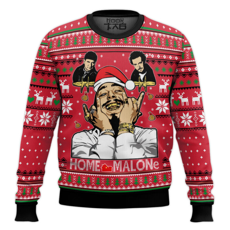 Hooktab Home Malone Post Malones Ugly Christmas Sweater