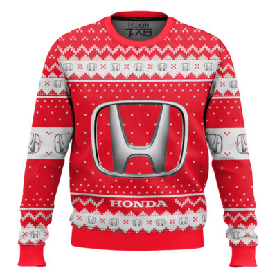 Hooktab Honda Ugly Christmas Sweater
