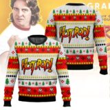 Hooktab Hot Rop Roddy Piper WWE Ugly Christmas Sweater