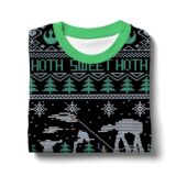 Hooktab Hoth Sweet Hoth Star Wars Ugly Christmas Sweater