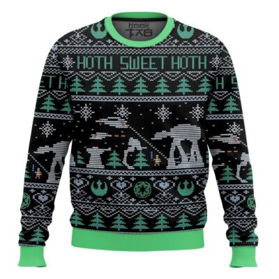 Hooktab Hoth Sweet Hoth Star Wars Ugly Christmas Sweater