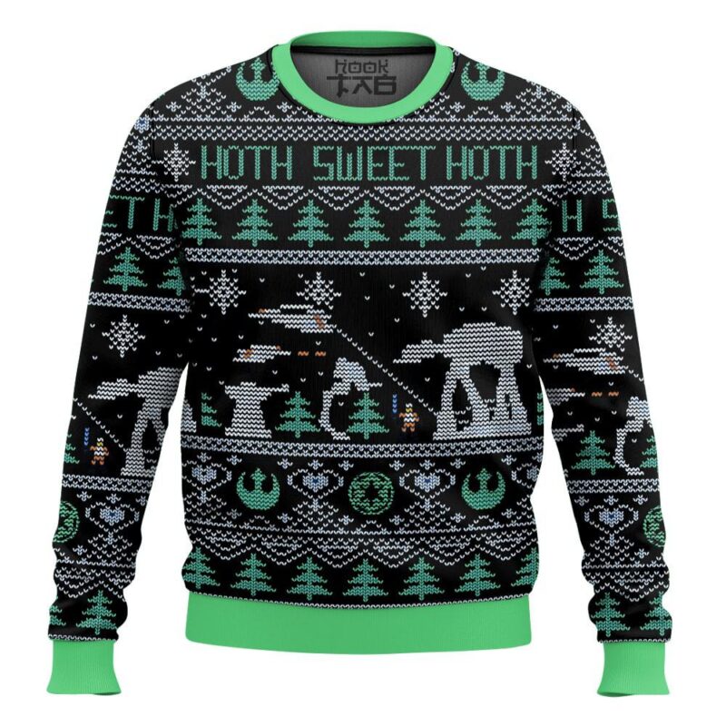 Hooktab Hoth Sweet Hoth Star Wars Ugly Christmas Sweater Hooktab Hoth Sweet Hoth Star Wars Ugly Christmas Sweater