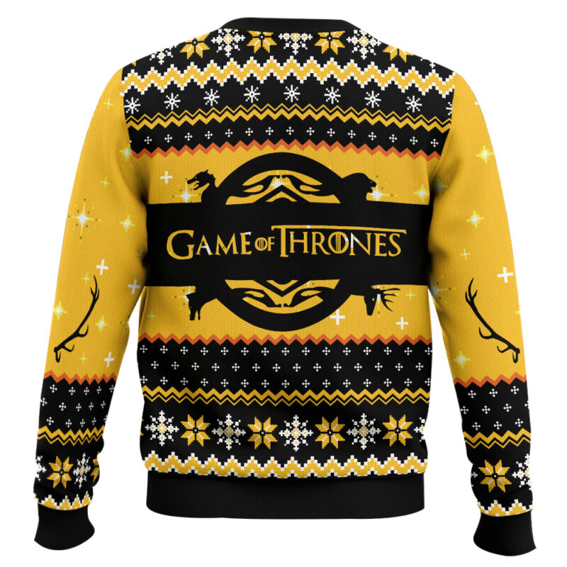 Hooktab House Baratheon Game Of Thrones Ugly Christmas Sweater Hooktab House Baratheon Game Of Thrones Ugly Christmas Sweater