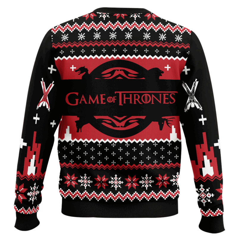 Hooktab House Bolton Game Of Thrones Ugly Sweater Hooktab House Bolton Game Of Thrones Ugly Sweater