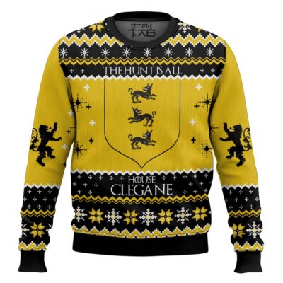 Hooktab House Clegane Game Of Thrones Ugly Christmas Sweater