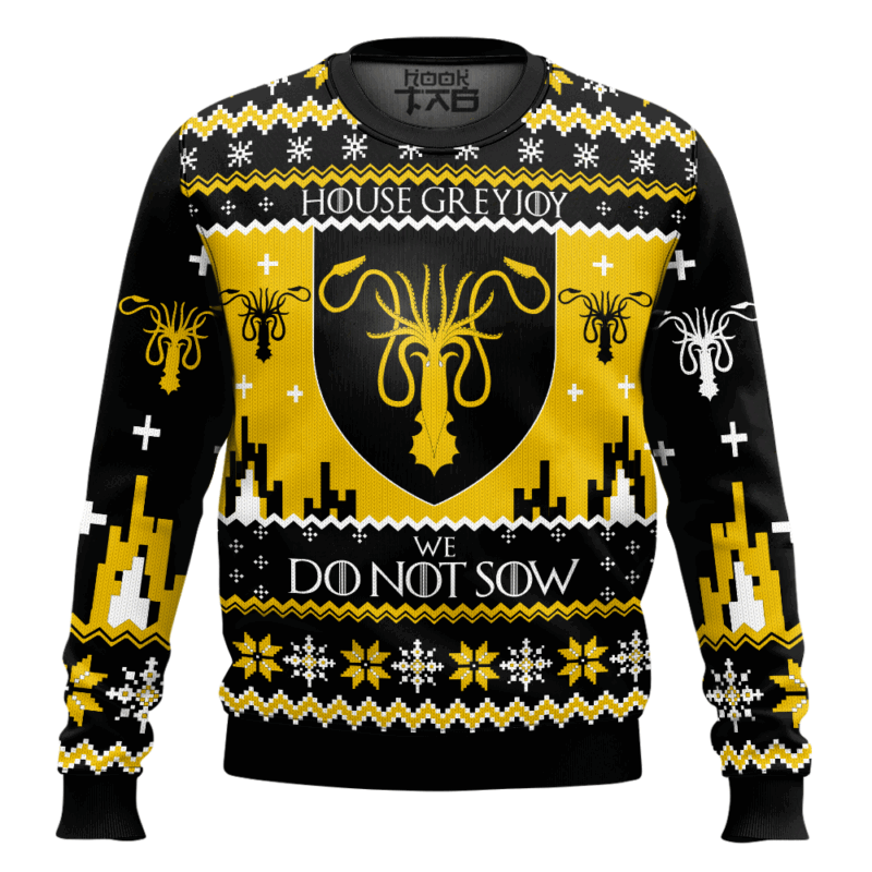 Hooktab House Greyjoy Game Of Thrones Ugly Sweater