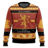 Hooktab House Lannister Game Of Thrones Ugly Christmas Sweater
